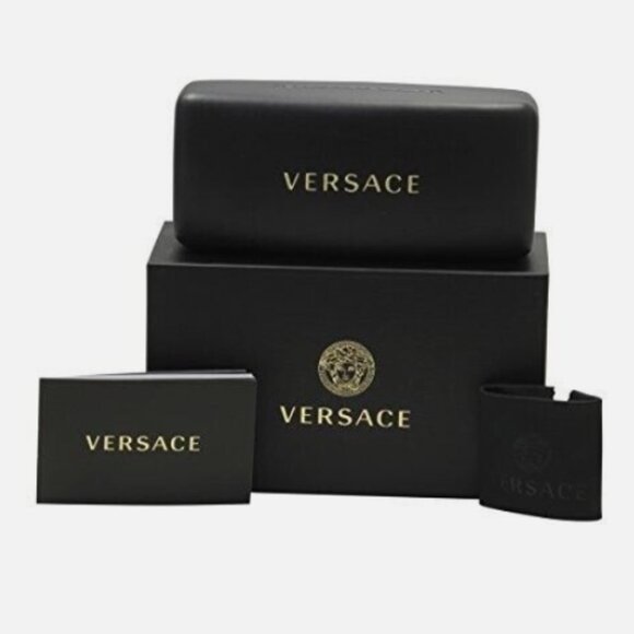 NEW VERSACE VE4455U 108/73  VERASCE HAVANA BROWN CAT EYE SUNGLASSES VERSACE - Picture 2 of 2